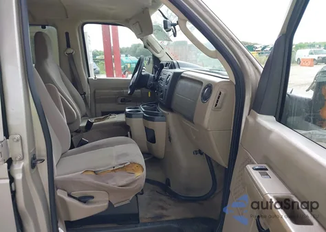 2012 Ford Econoline E350 Super Duty Wagon from USA, damaged, VIN 1FBNE3BL1CDB00173